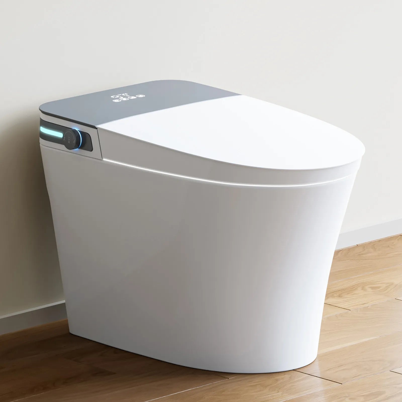 Smart Toilet with Bidet Seat for 10 Inch Rough In Model T37