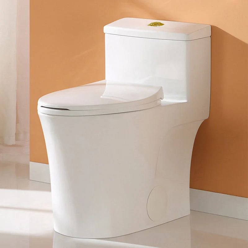 Elongated Dual Flush One Piece Toilet ADA Floor Mounted Toilet Model T0338W-G